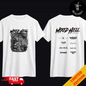 A Super Diverse Metal Festival Mixed Hell 2024 Official Lineup Tee 30 Nov 2024 Special Issue Two Sides T-Shirt