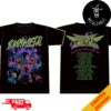 BABYMETAL World Tour 2024 North America Metal March Tee Tour Dates New Merchandise Two Sides T-Shirt