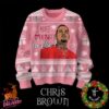 All I Want For Christmas Is Siuuu Funny CR7 Xmas Gift Cristiano Ronaldo Funny Ugly Sweater