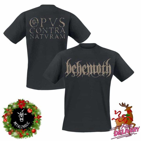 Behemoth Opvs Contra Natvram New Merchandise By EMP Two Sides T-Shirt