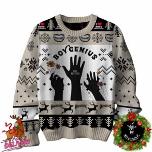 Boygenius The Record Christmas Gift Holiday 2024 Xmas For Men And Women Ugly Sweater