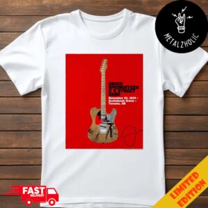 Bruce Springsteen And E Street Band November 3 2024 Scotiabank Arena Toronto ON Available At The Show Limited T-Shirt