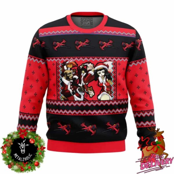 Cowboy Bebop Holiday Christmas 2024 Animeape Xmas Gift Ugly Sweater