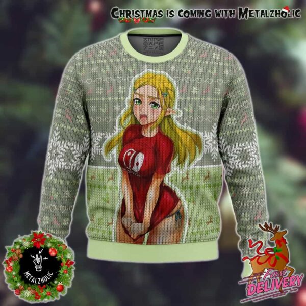 Cute Ahegao Zelda Princess The Legend Of Zelda Holiday Gift Ugly Sweater