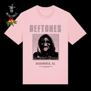 Deftones New Merchandise Pink Version 2024 At Sacramento CA Deathtones T-Shirt