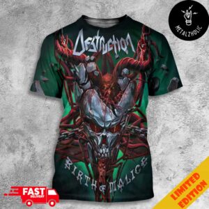 Destruction The Upcoming Terror March 7th 2025 Birth Of Malice 18th Album From Weil Am Rhein German Thrash Metal Godz All Over Print T-Shirt