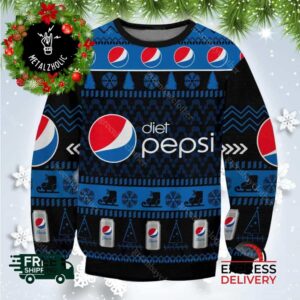 Diet Pepsi Christmas 2024 Holiday Gift Ugly Xmas Sweater