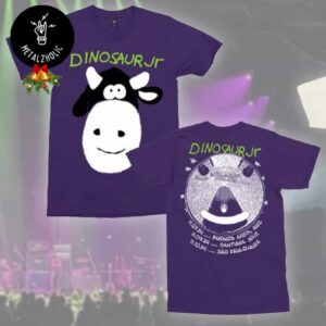 Dinosaur Jr Tonight At The Art Media Complex Official Merchandise New 2024 With Tour Dates On Back Two Sides T-Shirt