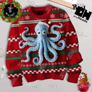 Dirty Heads Funny Octopus Christmas Gift For Men And Women Holiday Gift Ugly Sweater