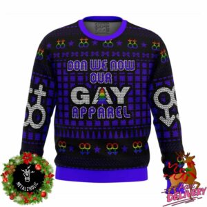 Don We Now Our Gay Apparel LGBT Funny Gift For Friends Ugly Sweater