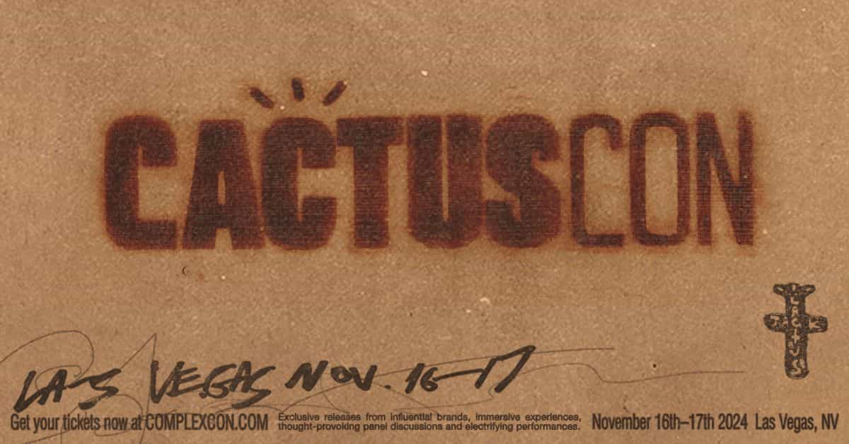 Experience the Cactus Jack Takeover at Cactuscon 2024 November 17 in Las Vegas