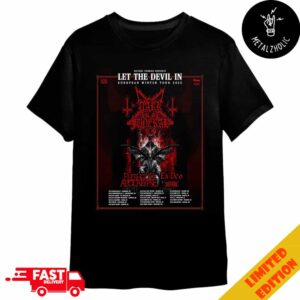 Fleshgod Apocalypse Decibel Touring Presents Let The Devil In European Winter Tour 2025 Tour Dates Merchandise T-Shirt