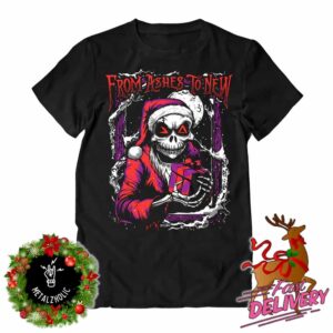 From Ashes To New Official Merchandise 2024 Holiday Gift Nightmare Before Xmas T-Shirt