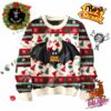 Funny Bear Drink Beer Pabst Blue Ribbon Holiday Gift For Family Ugly Sweater