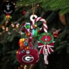 Florida State Seminoles NCAA Custom Name Grinch Candy Cane Tree Decorations Christmas 2024 Ornament