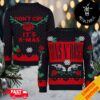 Guns N’ Roses Blue Pattern Snowflakes And Pine Trees Fan Gift Xmas 2024 Ugly Sweater