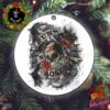 Merry Christmas Metallica Funny Xmas Tree And Snowflakes Tree Decorations Ornament