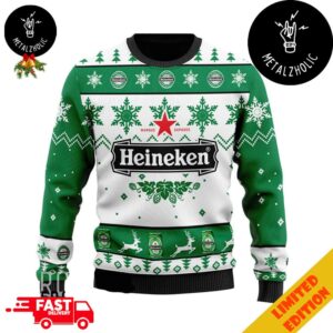 Heineken For Beer Lovers Christmas Gift 2024 New Ugly Sweater