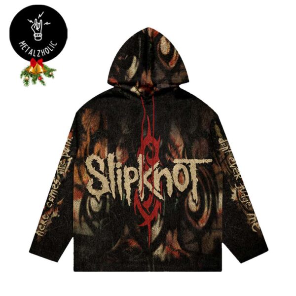 Here Comes The Pain Slipknot New Merchandise 2024 All Over Print Hoodie