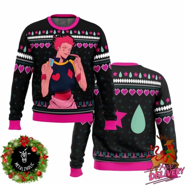 Hisoka Morow Hunter x Hunter Holiday Gift Animeape Fans Ugly Sweater