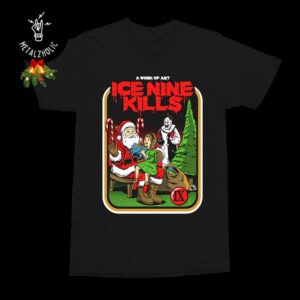 Ice Nine Kills A Work Of Art Gory Storybook New Christmas Gift 2024 T-Shirt