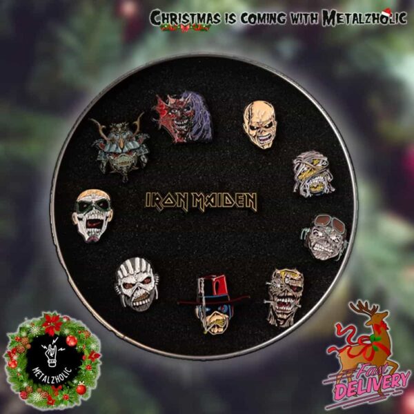 Iron Maiden All Eddie Evolution Limited Edition Collectors Christmas Tree Decorations Home Decor Ornament