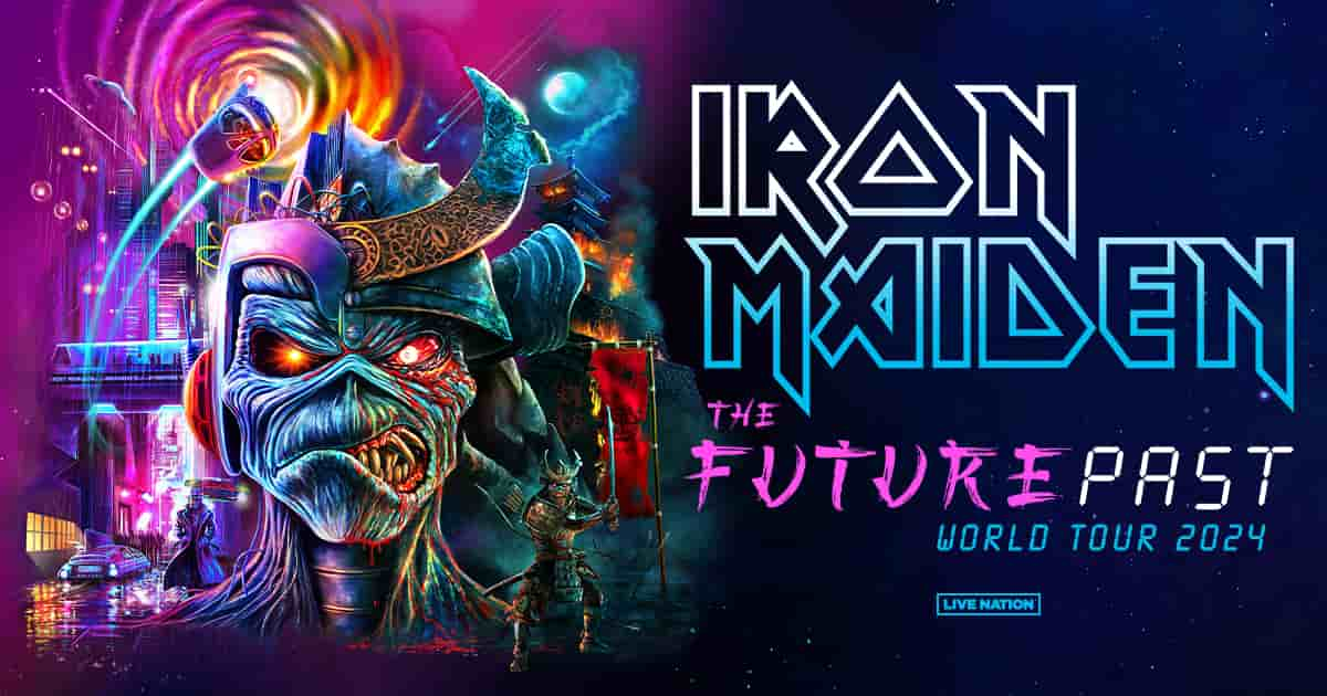 Iron Maiden The Future Past World Tour 2024