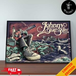 Johnny Blue Skies 23-24 November 2024 At MGM Music Hall At Fenway Park Amazing Johnny Blue Skies And Sturgill Simpson Why Not Tour Home Decor Poster Canvas