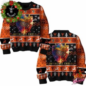 Judas Priest Invincible Shield Christmas Gift For Men And Women Holiday Ugly Sweater