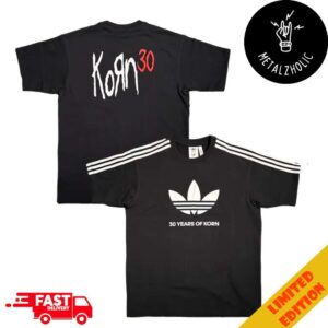 Korn Band x Adidas 30 Years Of Korn All Over Print T-Shirt