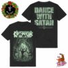 Kreator Band Exclusive European Tour Dates 2024 Pentagram New Merchandise Two Sides T-Shirt