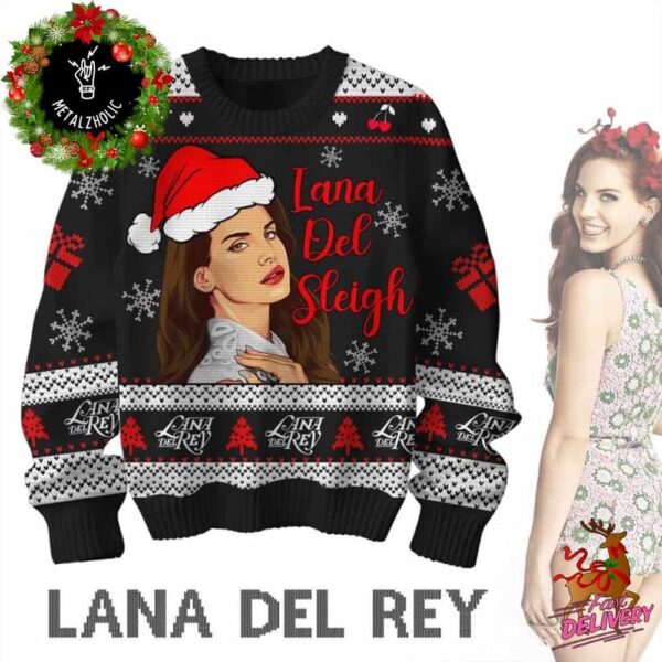 Lana Del Sleigh Lana Del Rey Christmas Gift For Men And Women Ugly Sweater