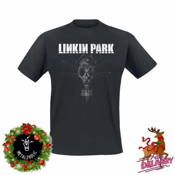 Linkin Park New Merchandise By EMP Gas Mask T-Shirt