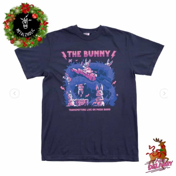 Official Bunny Radio Tees Are Available Now At Phish Dry Goods New 2024 Merchandise T-Shirt