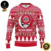 Cool Like Ohio State Buckeyes Fan Funny Bart Simpson Dab Style Christmas Gift Ugly Sweater