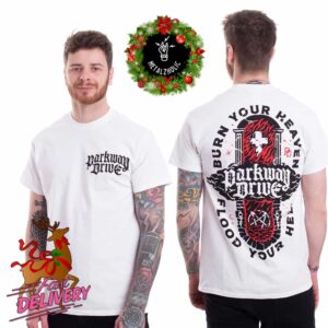 Parkway Drive Burn Your Heaven New Merchandise 2024 Two Sides T-Shirt