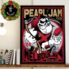 Pearl Jam Merch Event Poster For Show At Night 2 Marvel Stadium Australia Nov 18th 2024 Dark Matter Tour At Melbourne Pop-Up Shop By Ben Frost Home Decor Poster Canvas