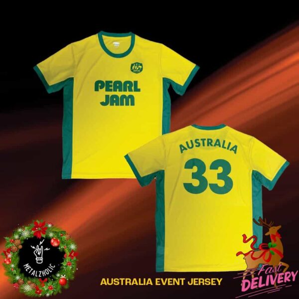 Pearl Jam Merch Shirt 23rd November 2024 Event Jersey At Engie Stadium Sydney Australia Dark Matter World Tour All Over Print T-Shirt