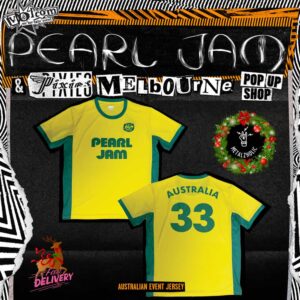 Pearl Jam With Pixies Pop Up Shop November 16th 2024 Event Jersey By Travis Price Dark Matter Tour Australian Melbourne Marvel Stadium All Over Print Shirt