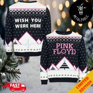 Pink Floyd Wish You Were Here Christmas Gift 2024 Ugly Sweater