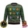 Majoras Mask Seamless Pattern The Legend Of Zelda Holiday Gift Ugly Sweater