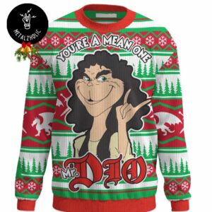 Ronnie James Dio You’re A Mean One Mr Dio Christmas Gift Funny 2024 Ugly Sweater