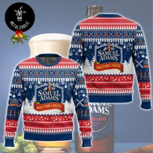 Samuel Adams Boston Lager Christmas Holiday Gift 2024 Xmas Ugly Sweater