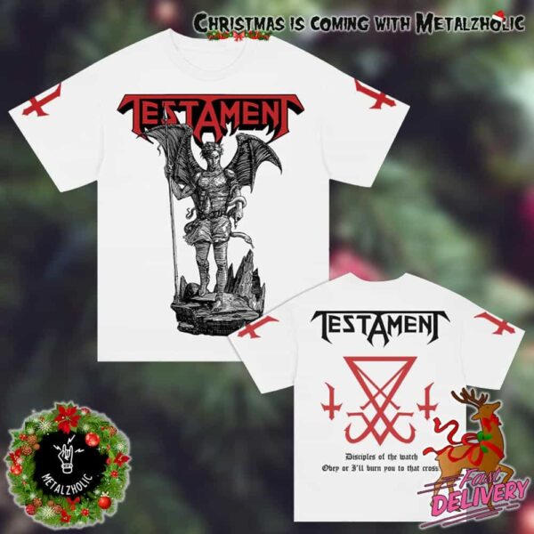 Testament Band New Merchandise 2024 Lucifer All Over Print T-Shirt