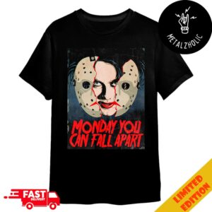 The Cure With Jason Voorhees Mask By Butcher Billy Monday You Can Fall Apart Songs Of A Lost World Merchandise T-Shirt