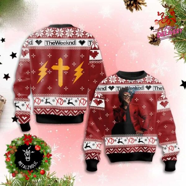 The Weeknd XO Holiday Gift Funny Christmas Ugly Sweater