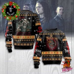 Trivium The Phalanx New Christmas Gift Holiday For Fans Ugly Sweater