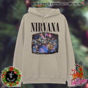 Unplugged In New York 30th Anniversary By Nirvana New Merchandise 2024 Limited Hoodie