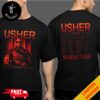 Usher Past Present Future Tour 2024 With Tour Dates On Back Long Sleeve