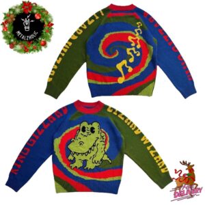 Wah Wah x King Gizzard And Lizard Wizard New Merchandise 2024 Ugly Sweater